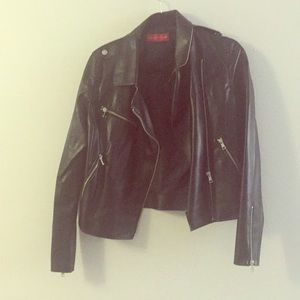 New leather jacket